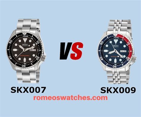 difference between skx009 vs skx007.